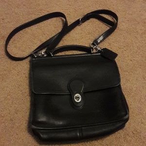Authentic vintage coach leather bag